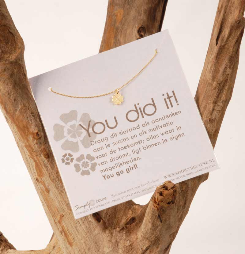 You did it! Ketting