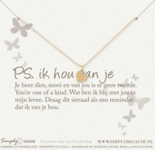 Ps, ik hou van je! Armband