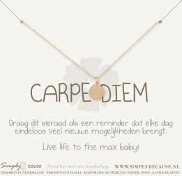 Carpe Diem! Armband