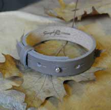 DAMES ♥ armband leer met quote/oneliner/personalized met naam/datum