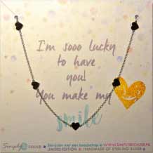 You make my Heart Smile Ketting