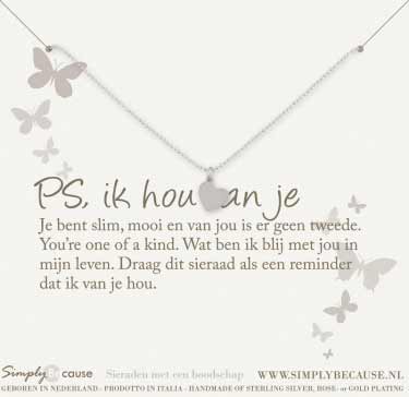 Ps, ik hou van je! Ketting