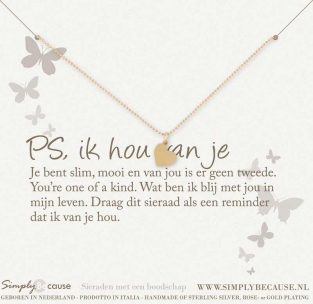 Ps, ik hou van je! Armband