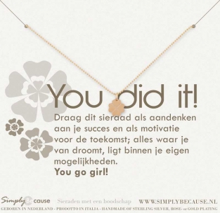 You did it! Armband