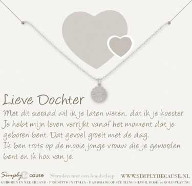 Lieve Dochter! Armband