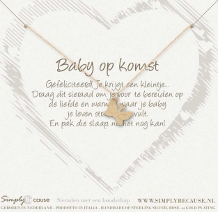 Baby op op komst! Armband