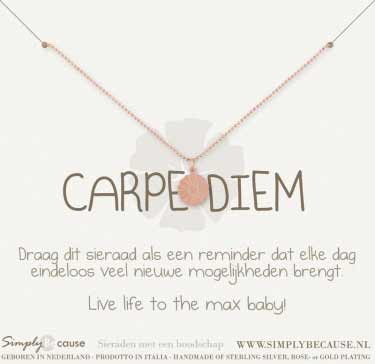 Carpe Diem! Ketting