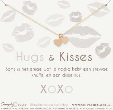 Hugs & Kisses! Ketting