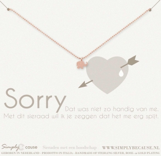 Sorry! armband