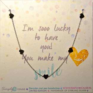 You make my Heart Smile Ketting